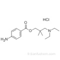 Chlorhydrate de diméthocaïne n ° CAS 553-63-9